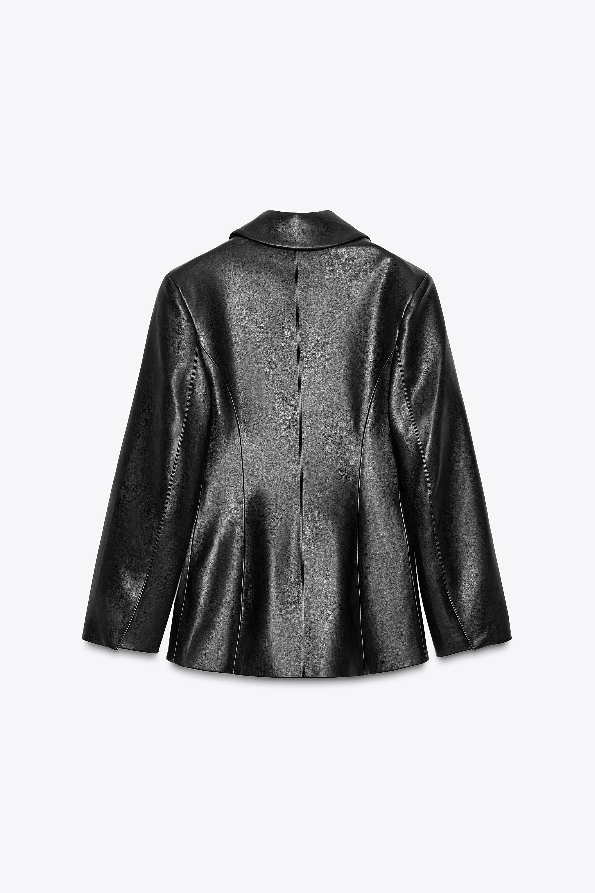 VESTE AJUSTÉE EN MATIÈRE SYNTHÈTIQUE